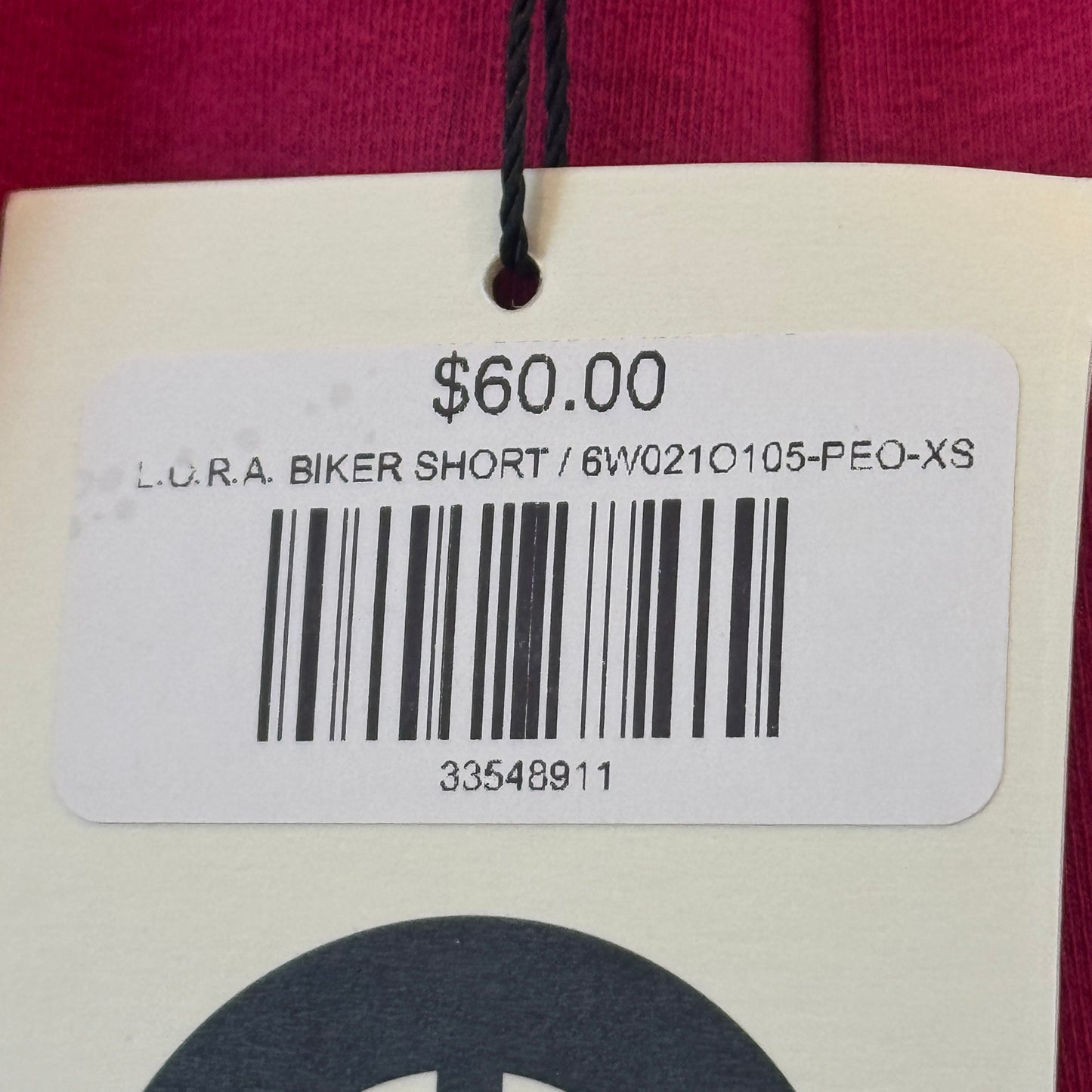 MadHappy Local Optimist Run Club Biker Shorts in Magenta Peony