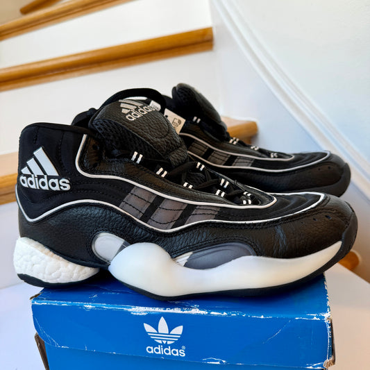 Adidas Never Made 98 X Crazy BYW in black / white sneakers