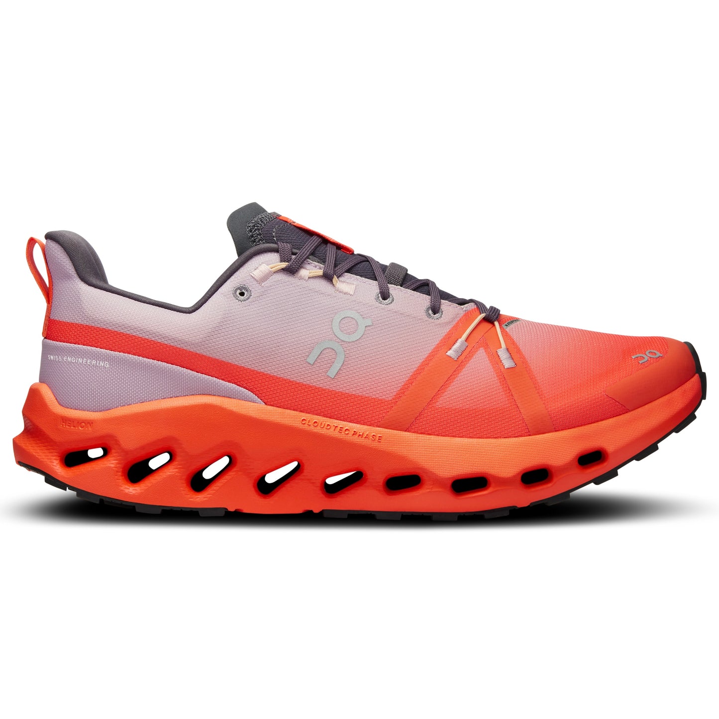 On Running Cloudsurfer Trail WP Waterproof Women’s Shoes Orange Grey Black