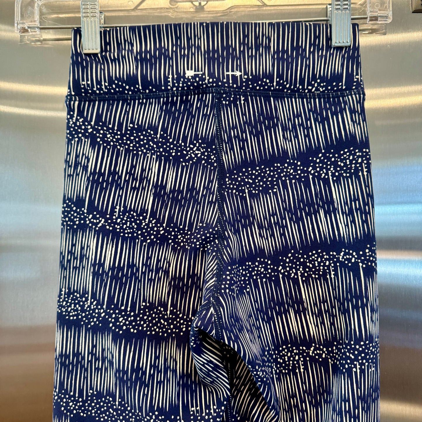 The Upside Yukimi Leggings in Blue , Ribbed Yoga Pants