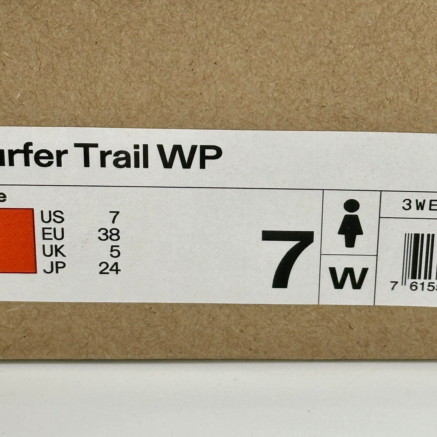 On Running Cloudsurfer Trail WP Waterproof Women’s Shoes Orange Grey Black