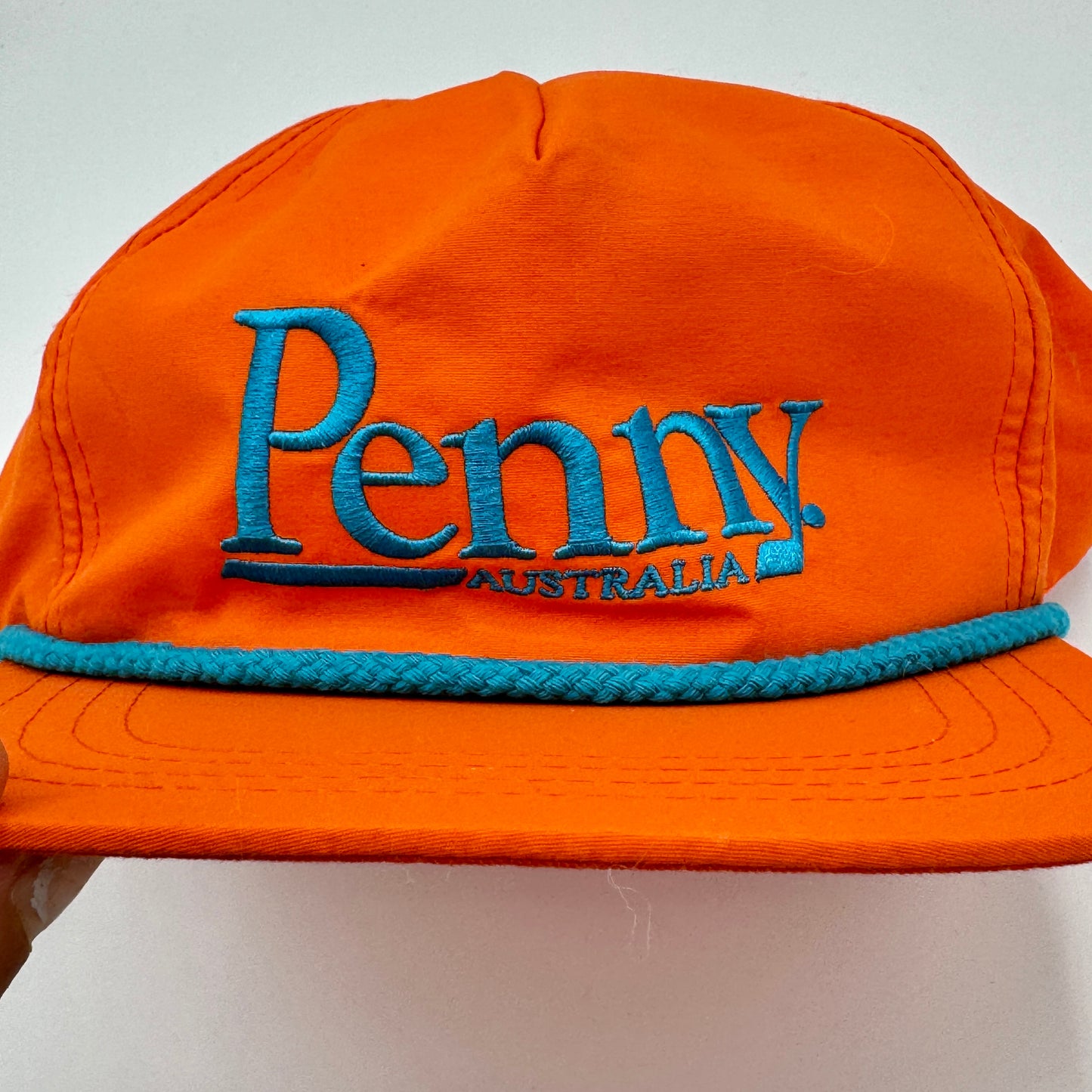 Penny Skateboards Orange Hat with blue embroidery New with tag