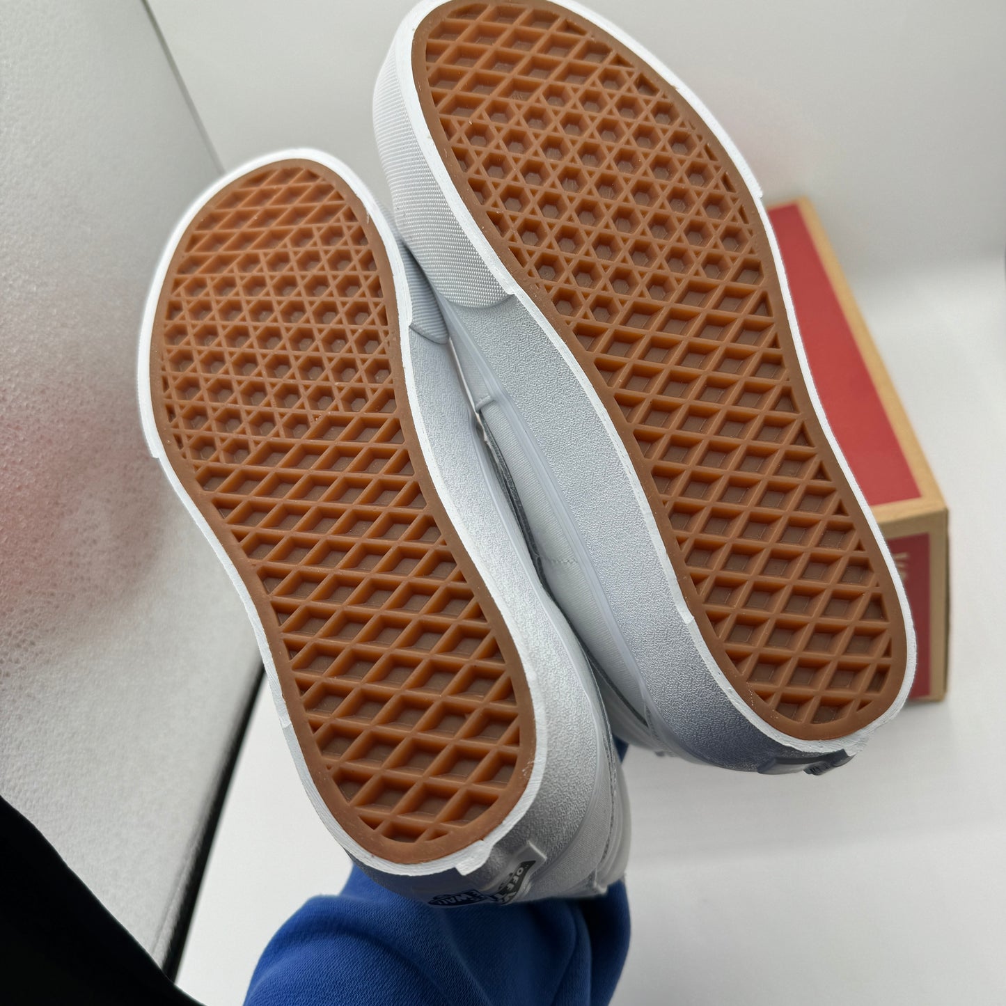 Vans Sk8 Hi Platform Sneakers all true white high top skate shoes unisex NEW