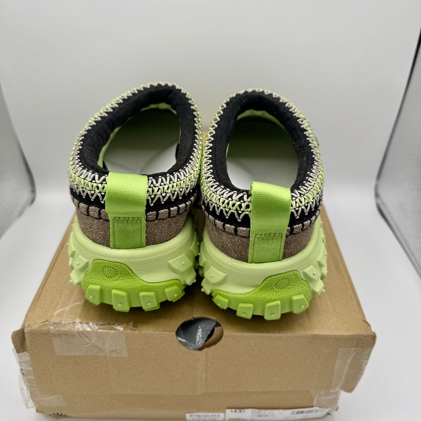Ugg Venture Daze Platform Slide Shoes Unisex Green