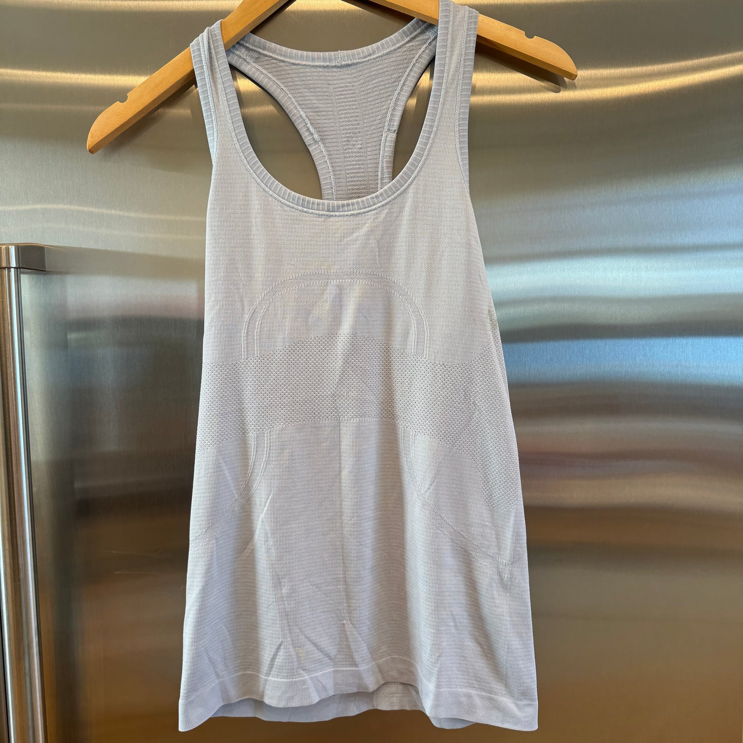 Lululemon Swiftly Tech Racerback Tank Top Caspian Light Blue Lightweight Pre-Owned