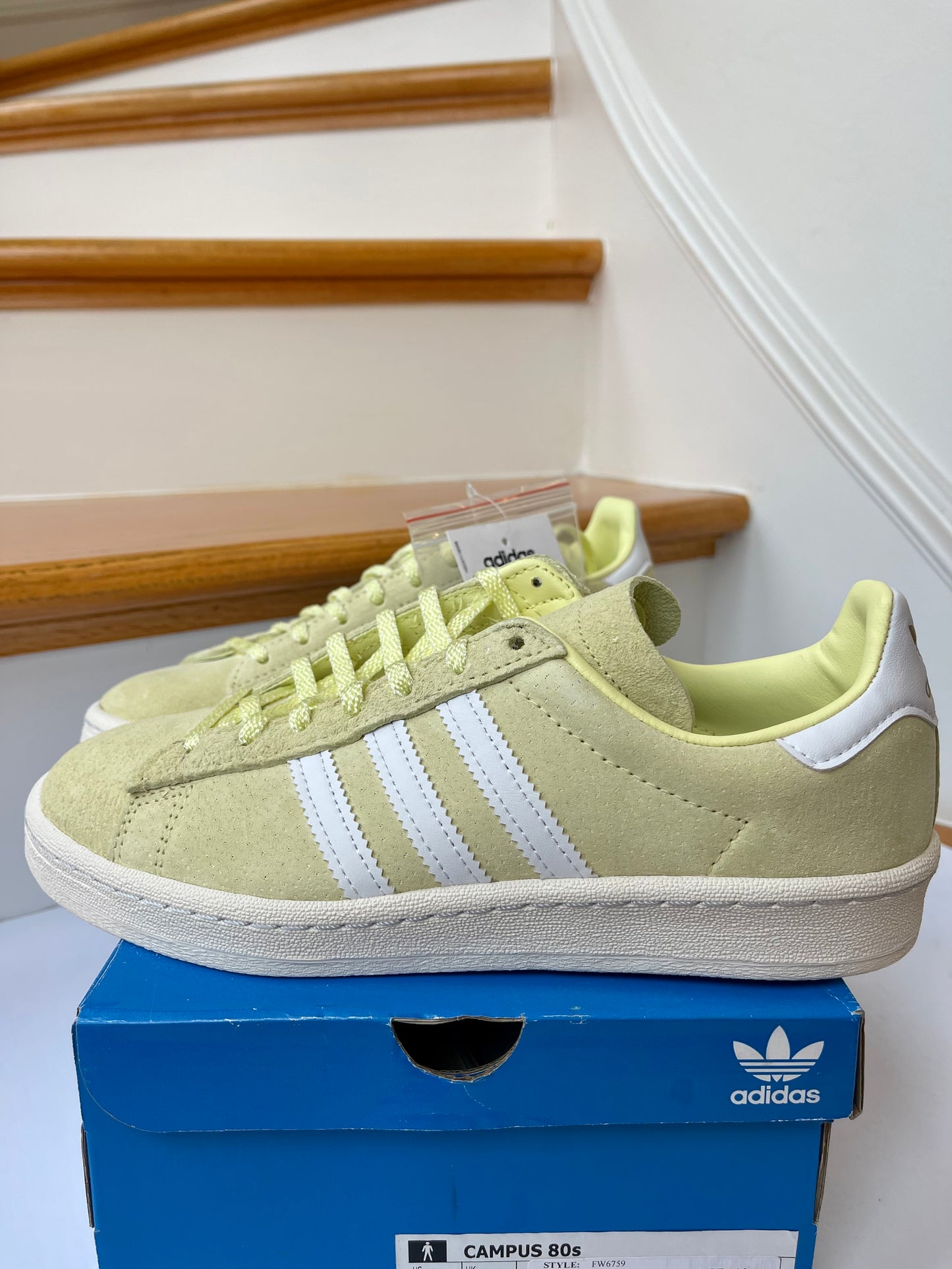 Adidas Campus 80s Light yellow green Sneakers