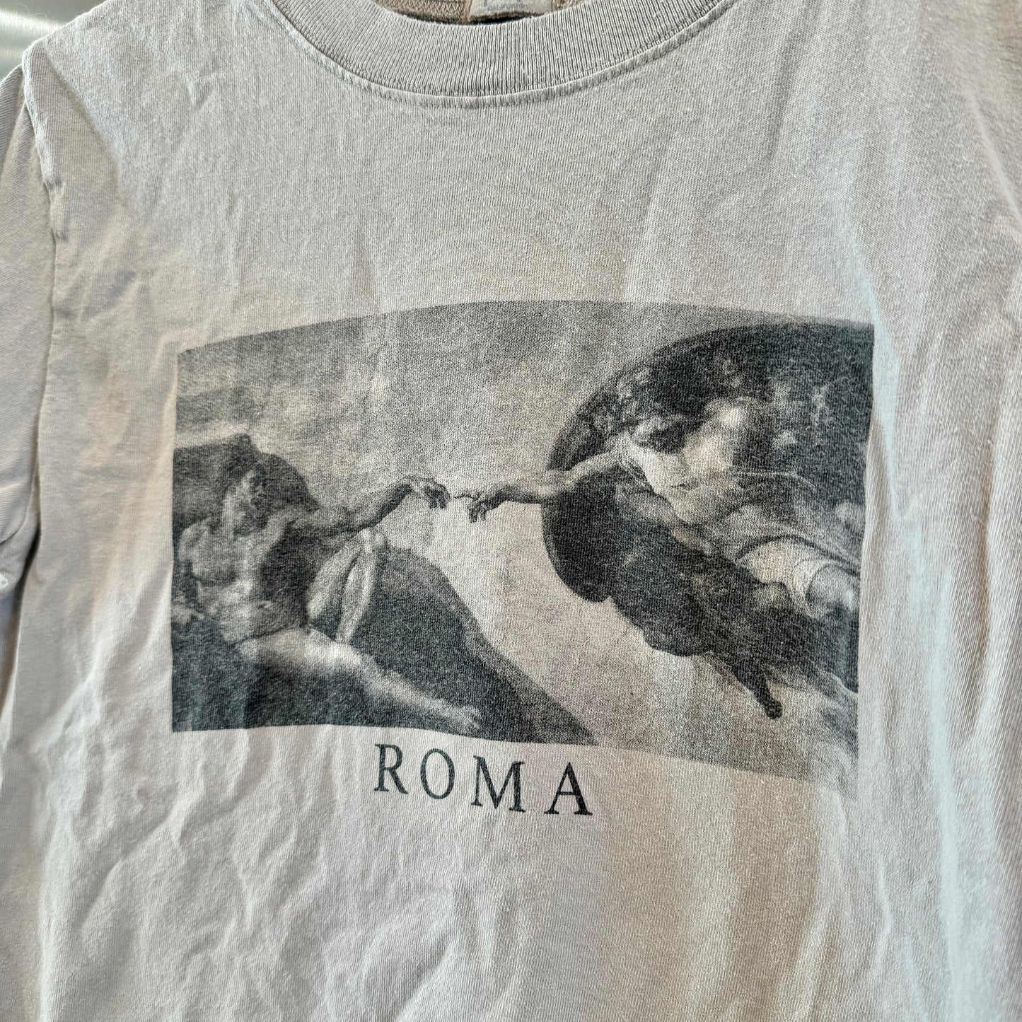 John Galt Roma Chloe Brandy Melville Tee Shirt Top Pre-owned Grey