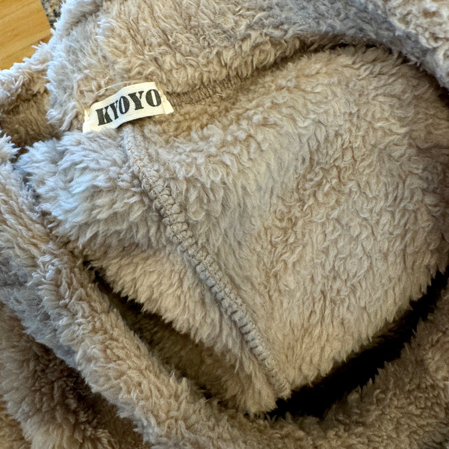 Kyoyo Like NEW Sherpa Fleece Carmel Tan Sweatpants Fluffy Pants Super Soft Pre-Owned