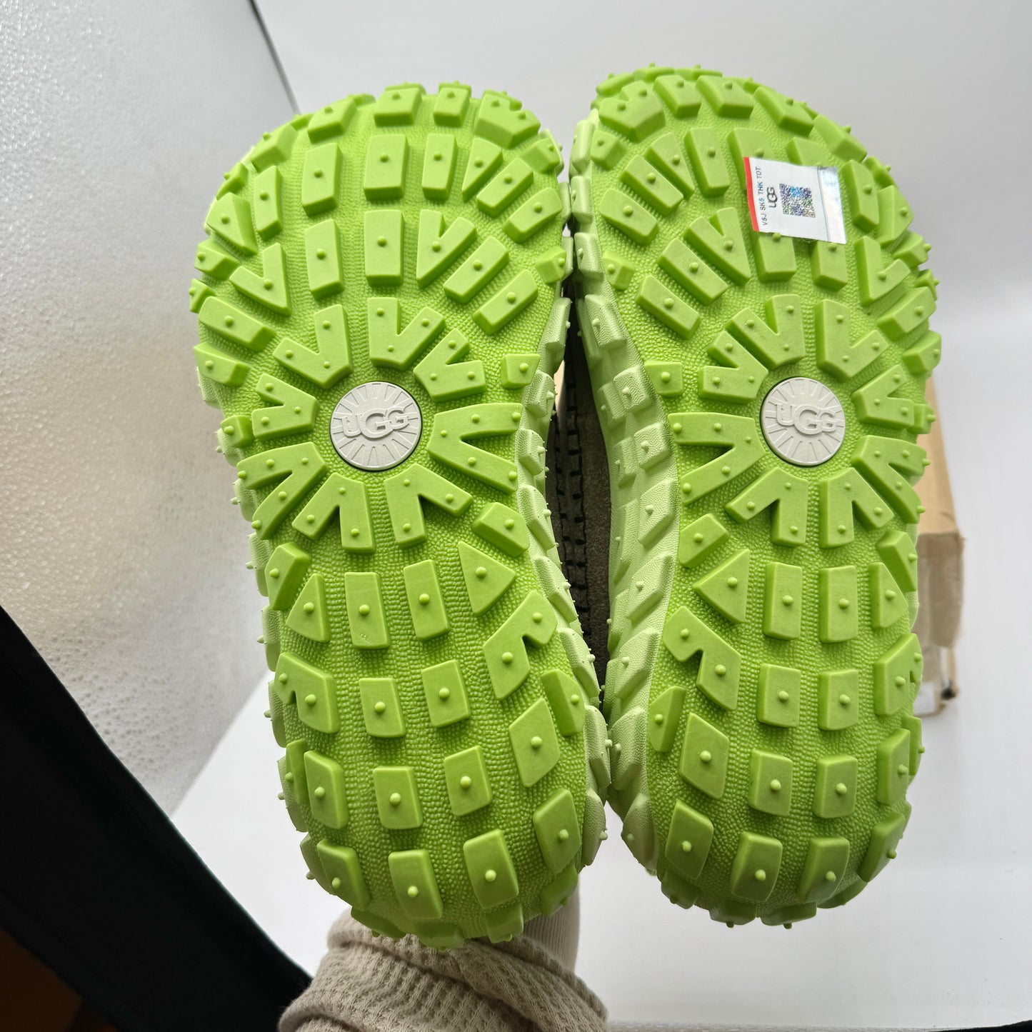 Ugg Venture Daze Platform Slide Shoes Unisex Green