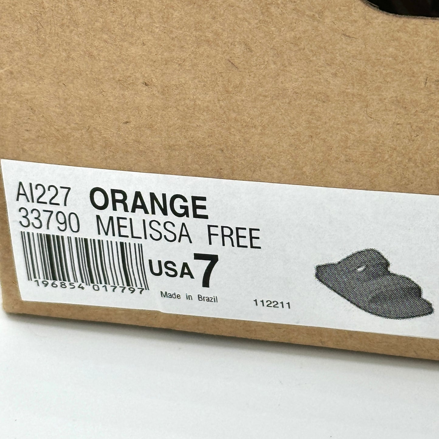 Melissa Free Grow Orange Sandals Slides , EVA , vegan