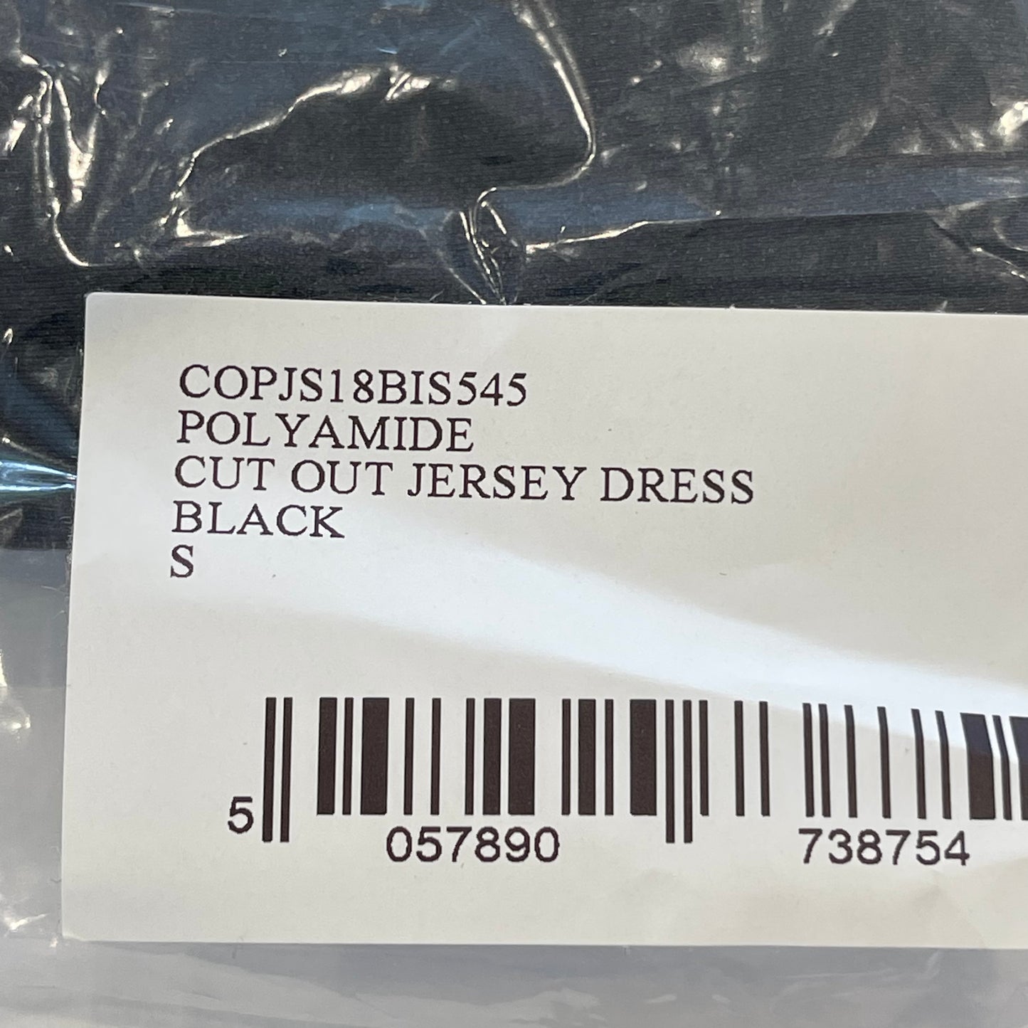 Coperni Cutout Twist Mini Dress in Black