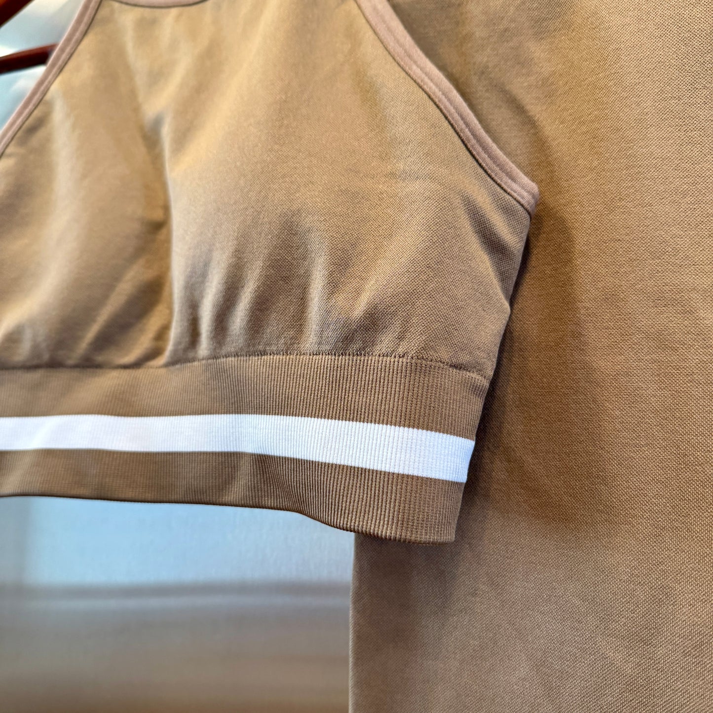 The Upside Form Seamless SET- 25 In Midi Pant and Angie Bra in Brown