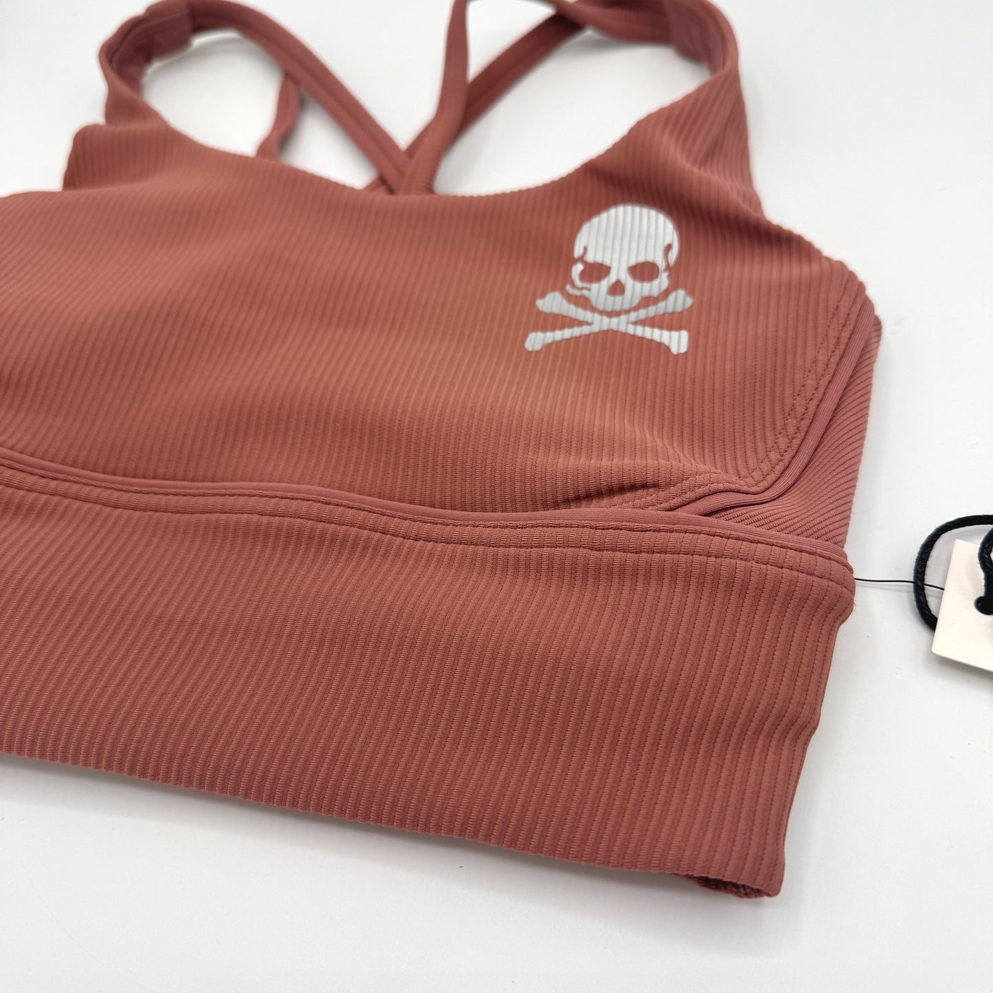 Lululemon Energy Bra in Ribbed Spiced Chai , Longline Soul Cycle Collab