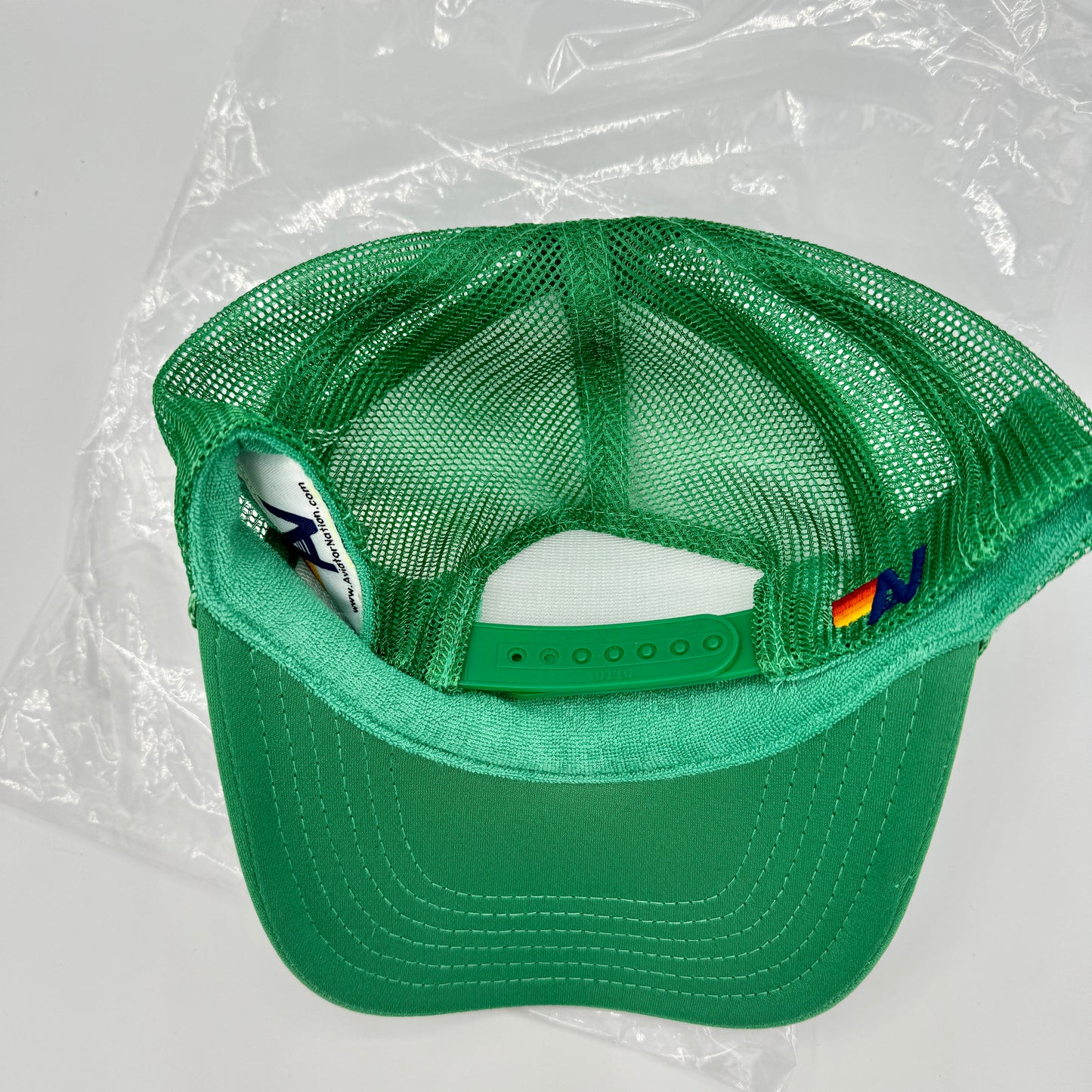 Aviator Nation Outside Lands Trucker Hat in Green Forest Kelly