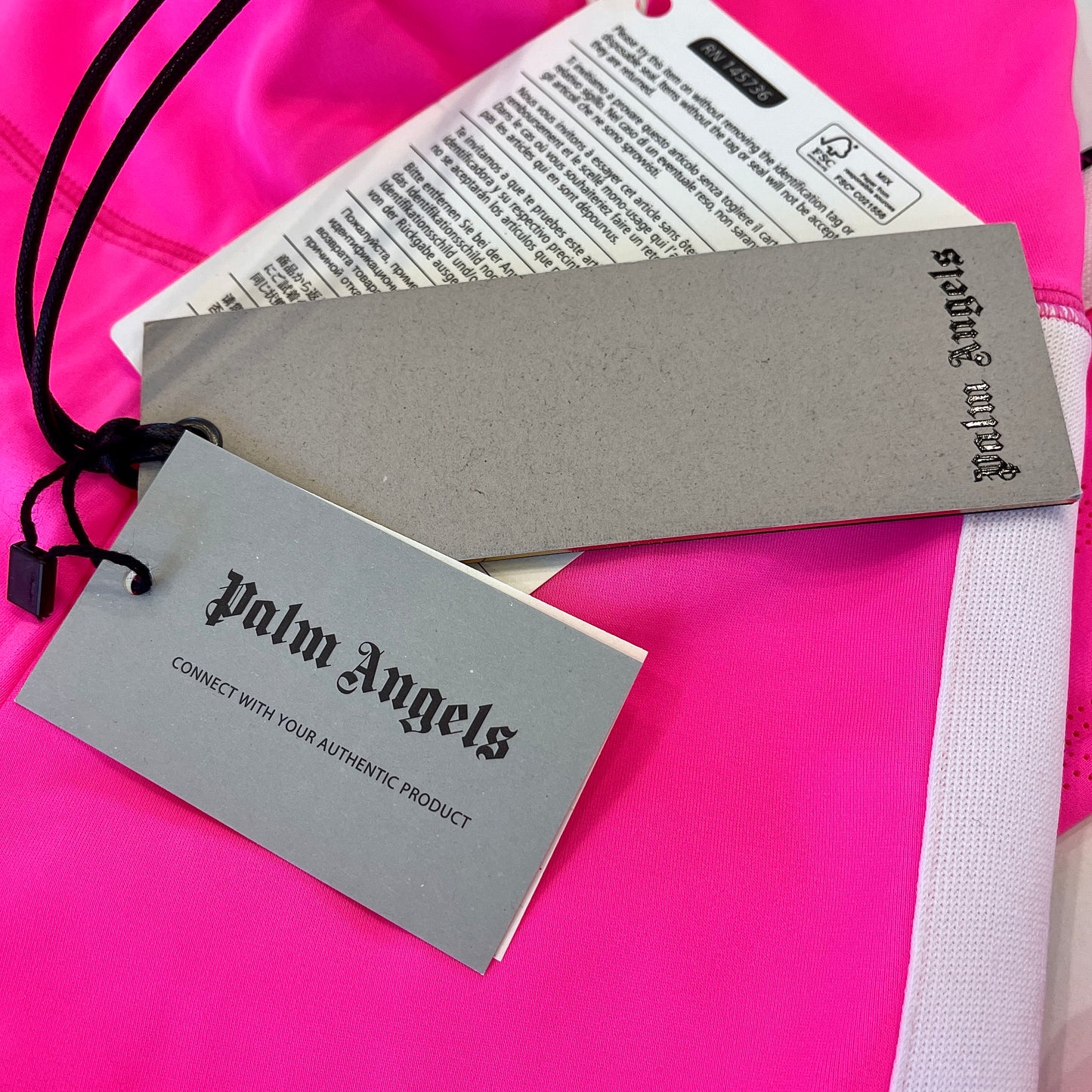 Palm Angels Women’s Track Leggings Pink Fuchsia Sports Athletic Pants Tights