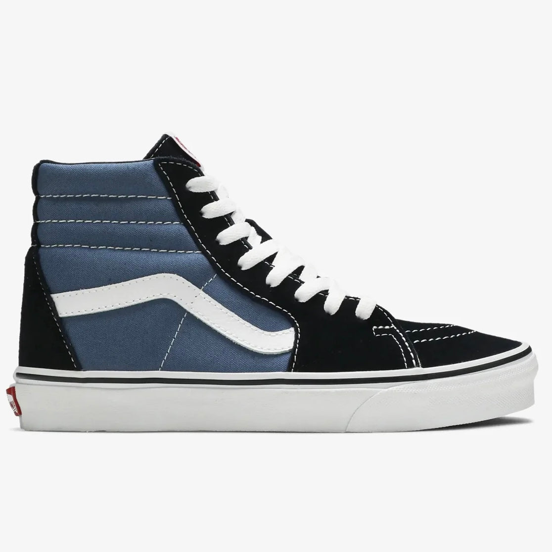 Vans Sk8 Hi Navy Blue / Black High Top Classic Skate Shoe