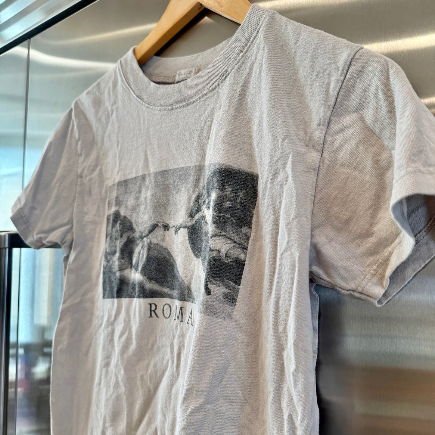 John Galt Roma Chloe Brandy Melville Tee Shirt Top Pre-owned Grey