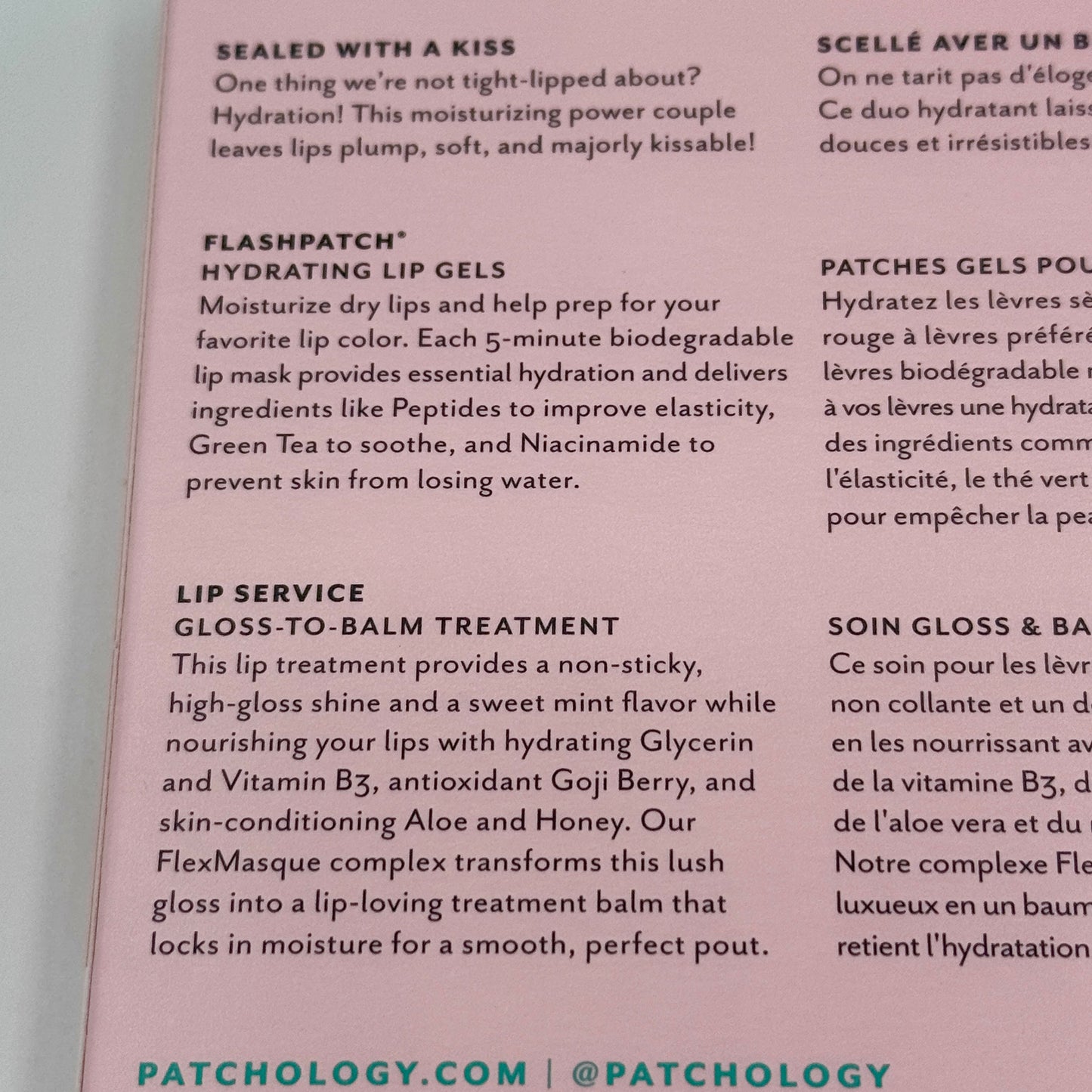 Patchology Kiss & Tell Hydrating and Plumping Lip Set — BUNDLE 10X