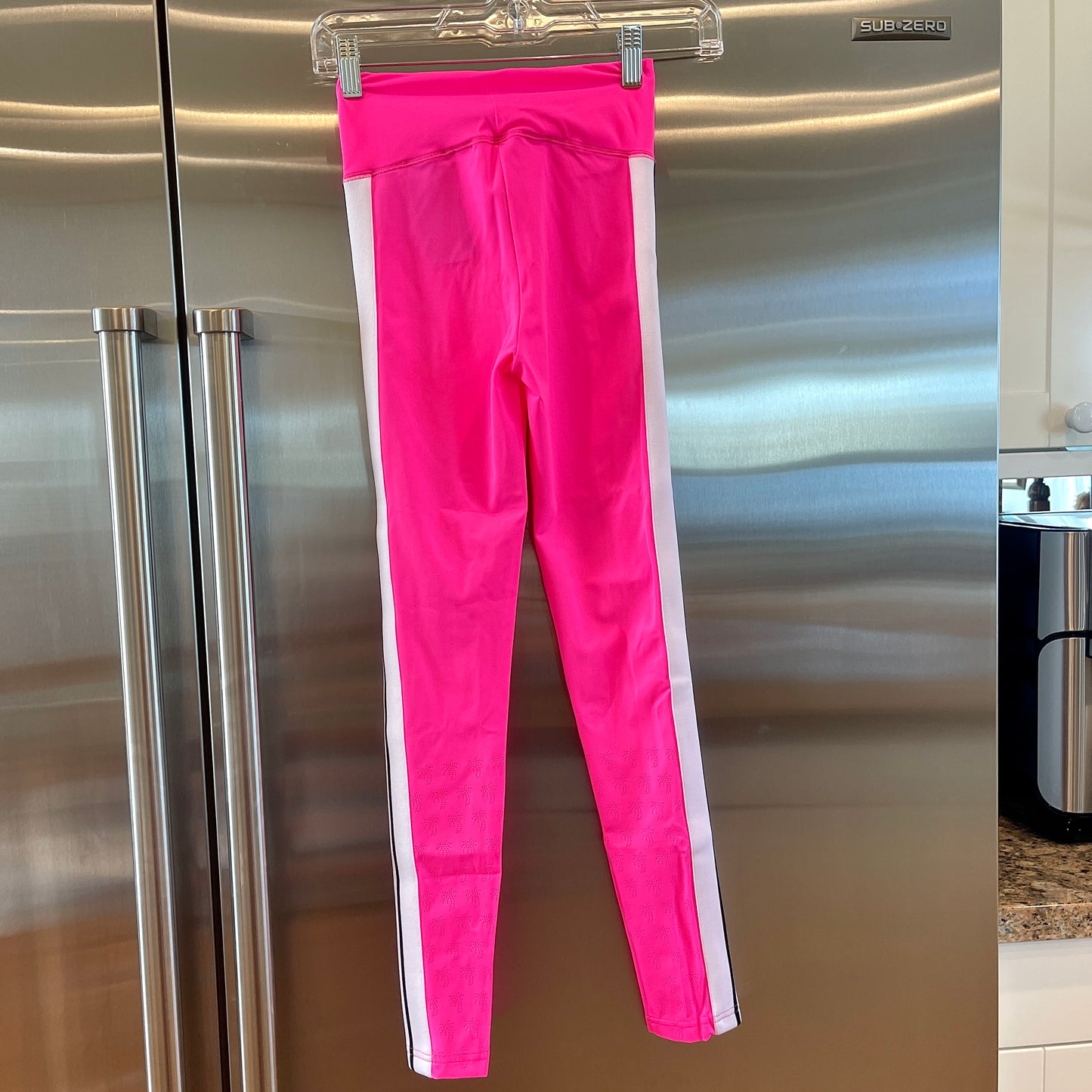 Palm Angels Women’s Track Leggings Pink Fuchsia Sports Athletic Pants Tights