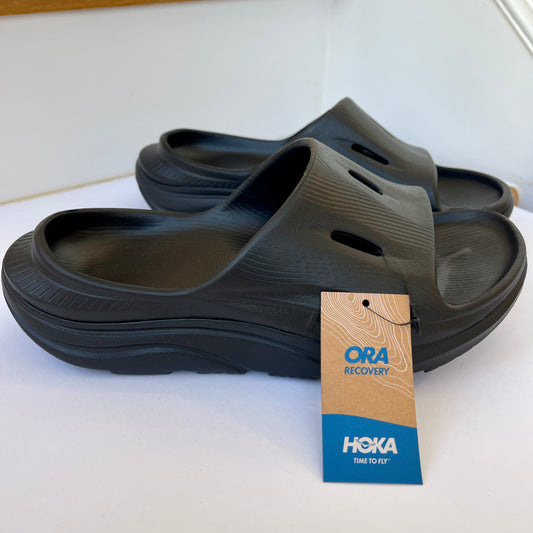 Hoka Ora 3 Recovery Slides Unisex in Black , Hoka One One NEW Sandal Shoes