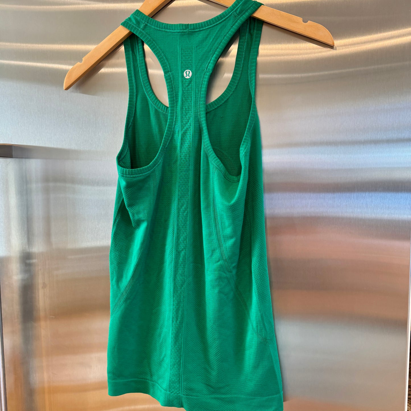 Lululemon Swiftly Tech Racerback Tank Top Green Kelly Emerald Lightweight Pre-Owned