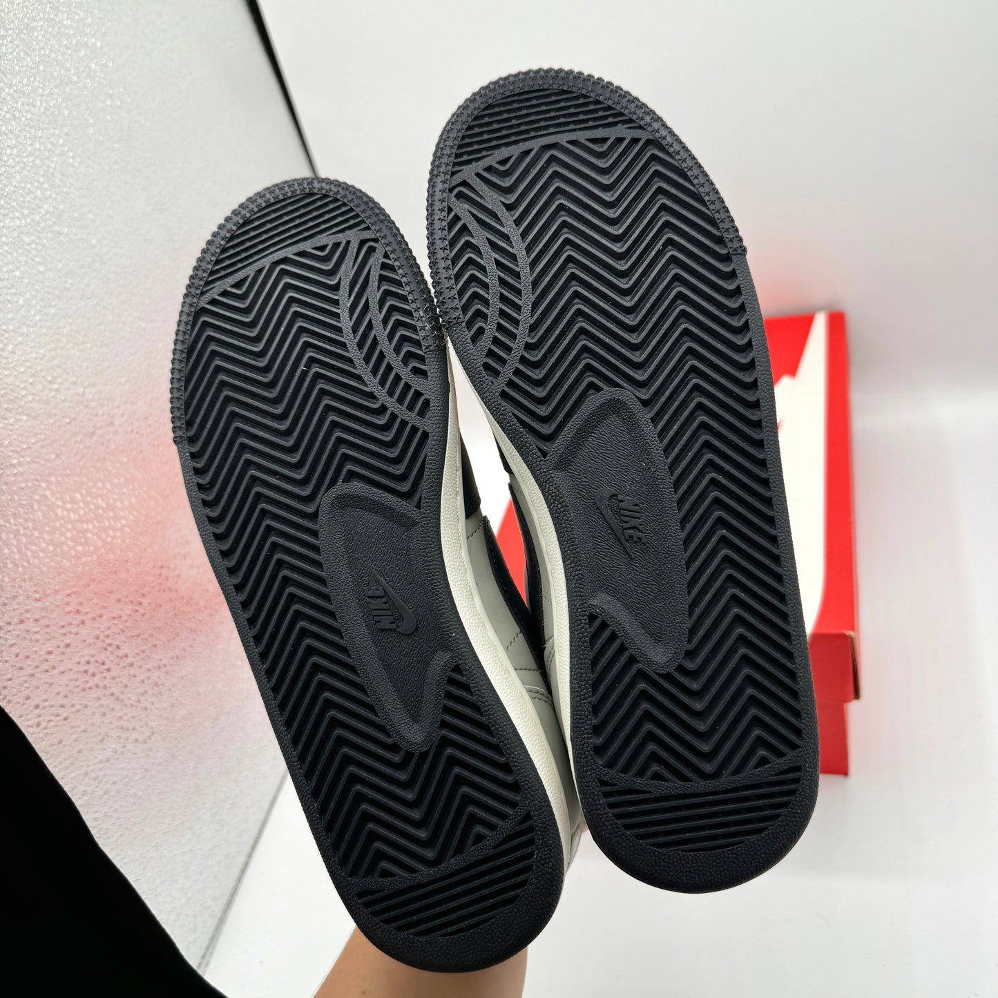 Nike Terminator Low Shoes Granite Grey Dark Obsidian Sail Navy Blue UNISEX