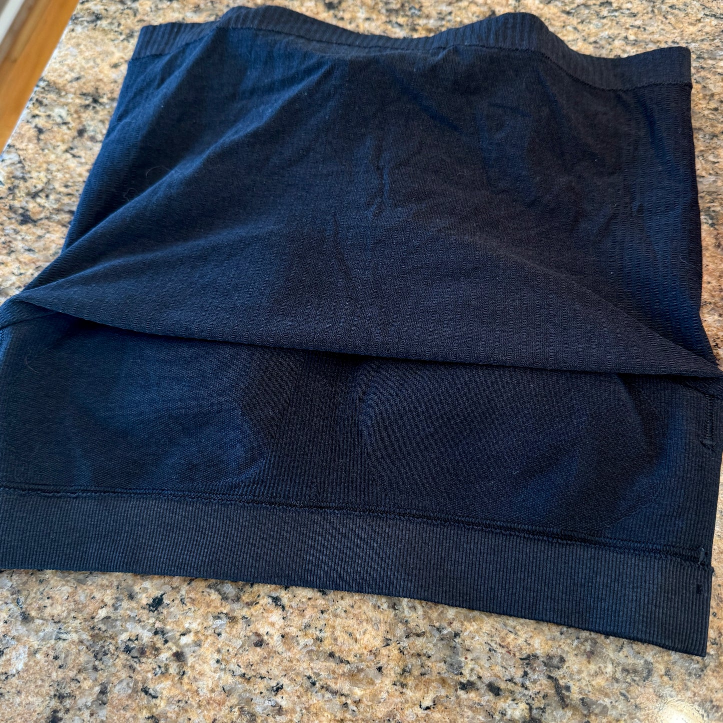 Lululemon Ebb to Street Ribbed Racerback Crop Tank Top Black / Dark Grey * Pre-Owned
