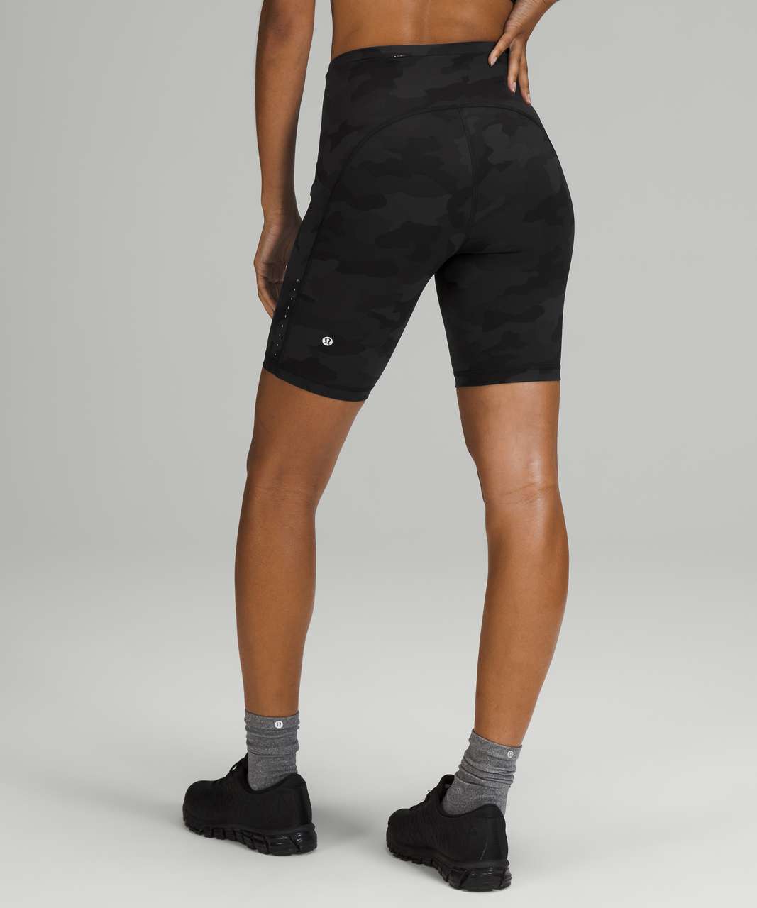 Lululemon x Barry’s Swift Speed High-Rise Short 8" Heritage 365 Camo Deep Coal Multi