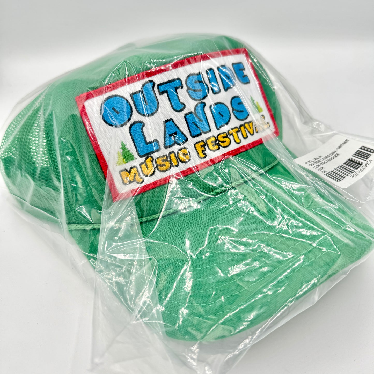 Aviator Nation Outside Lands Trucker Hat in Green Forest Kelly