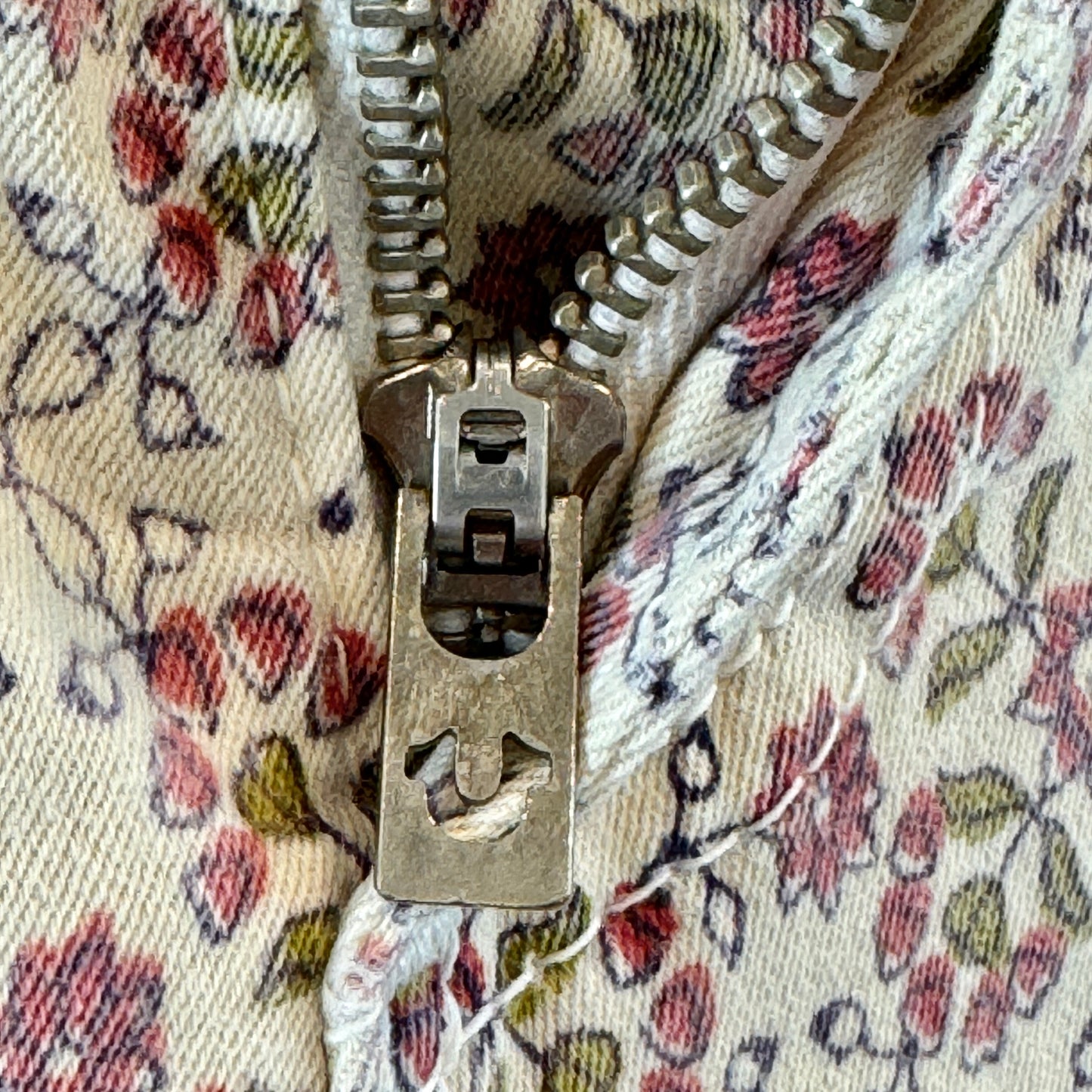 True Religion Victoria Bohemian Skinny Twill Jeans Floral Rustic Pre-Owned