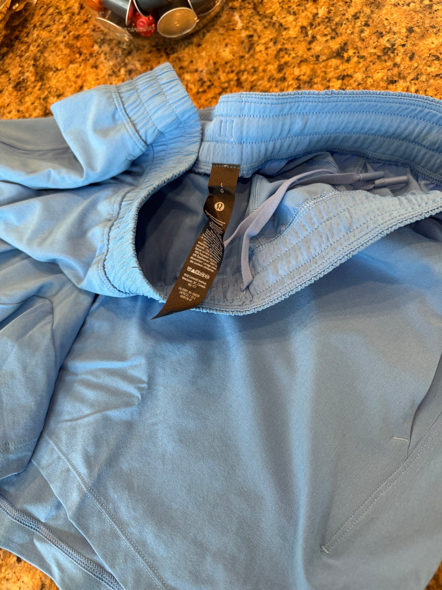 Lululemon Pace Breaker Short 5” Linerless Unlined in Pool Party Blue - Men’s