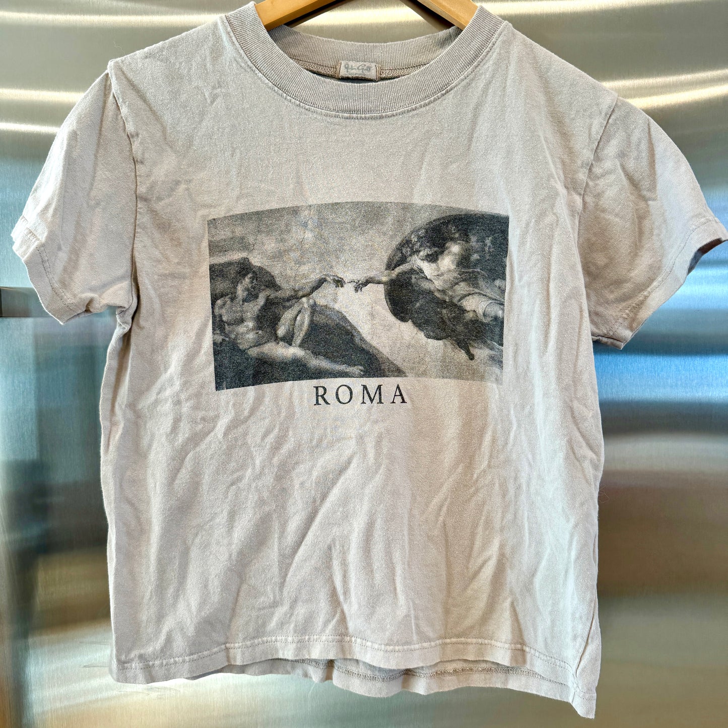 John Galt Roma Chloe Brandy Melville Tee Shirt Top Pre-owned Grey