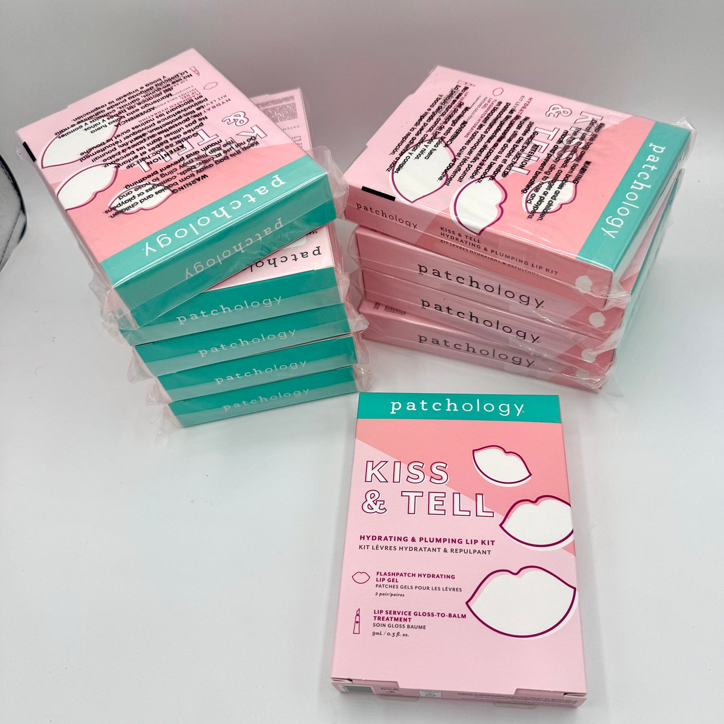 Patchology Kiss & Tell Hydrating and Plumping Lip Set — BUNDLE 10X