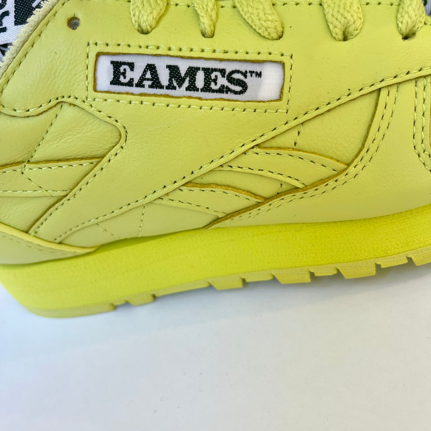 Eames x Reebok Collab Sneaker Aloe Yellow Green Neon Sneakers Unisex Shoes
