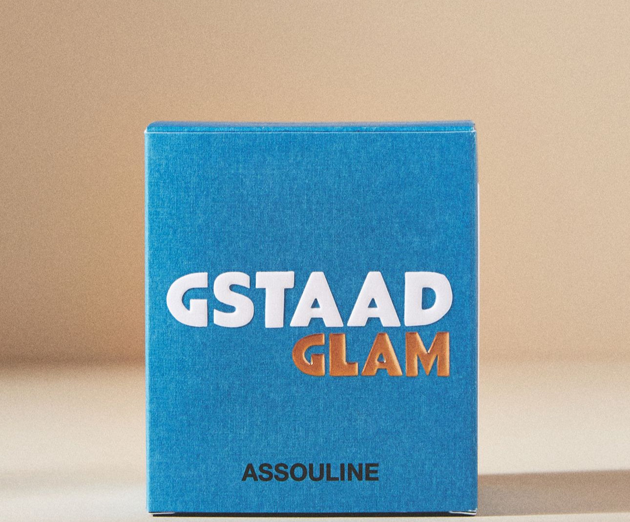 Assouline Gstaad Glam Boxed Candle