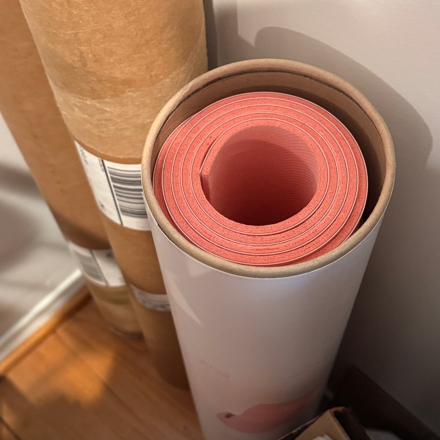 Bala Mat Play Yoga Mat 5mm Thick Nonslip Antimicrobial Waterproof Pink Blush