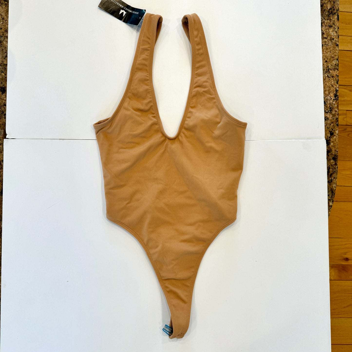 Minimale Animale Nude Thong Swim Suit One Piece Bathing suit skin tone