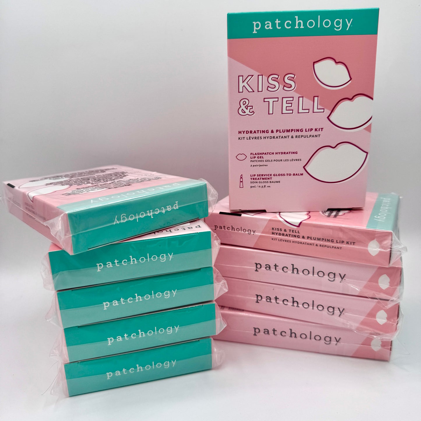 Patchology Kiss & Tell Hydrating and Plumping Lip Set — BUNDLE 10X