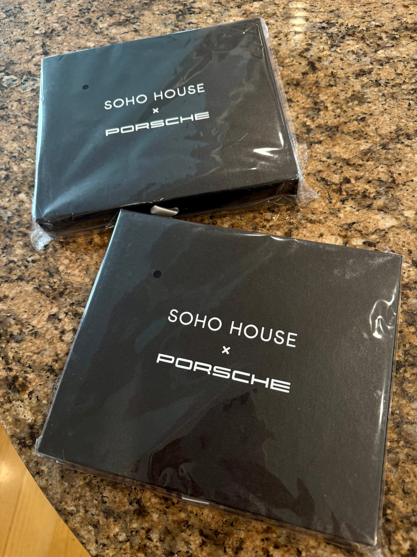Porsche x Soho House Satin Blue Pasha Scarf Bandana