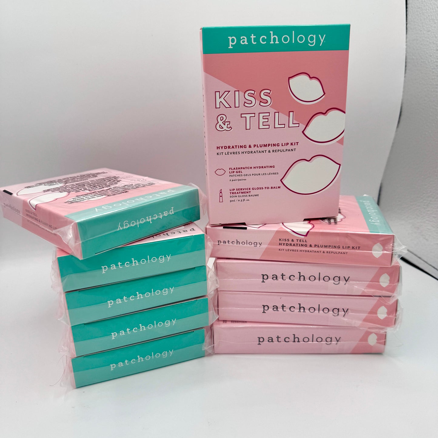 Patchology Kiss & Tell Hydrating and Plumping Lip Set — BUNDLE 10X