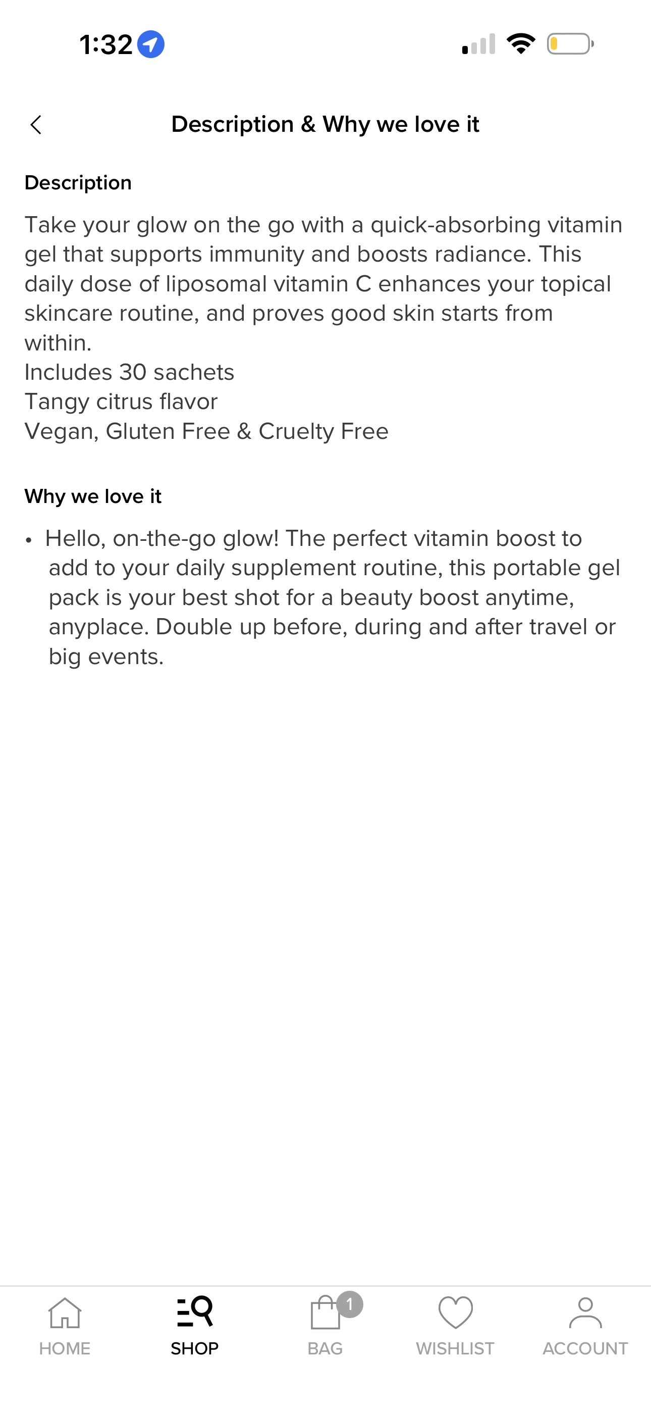 Alo Yoga (Bundle) 8x Sets of Wellness Shots (4) Discovery Packs , Dietary Supplements (32 Sachets Total)