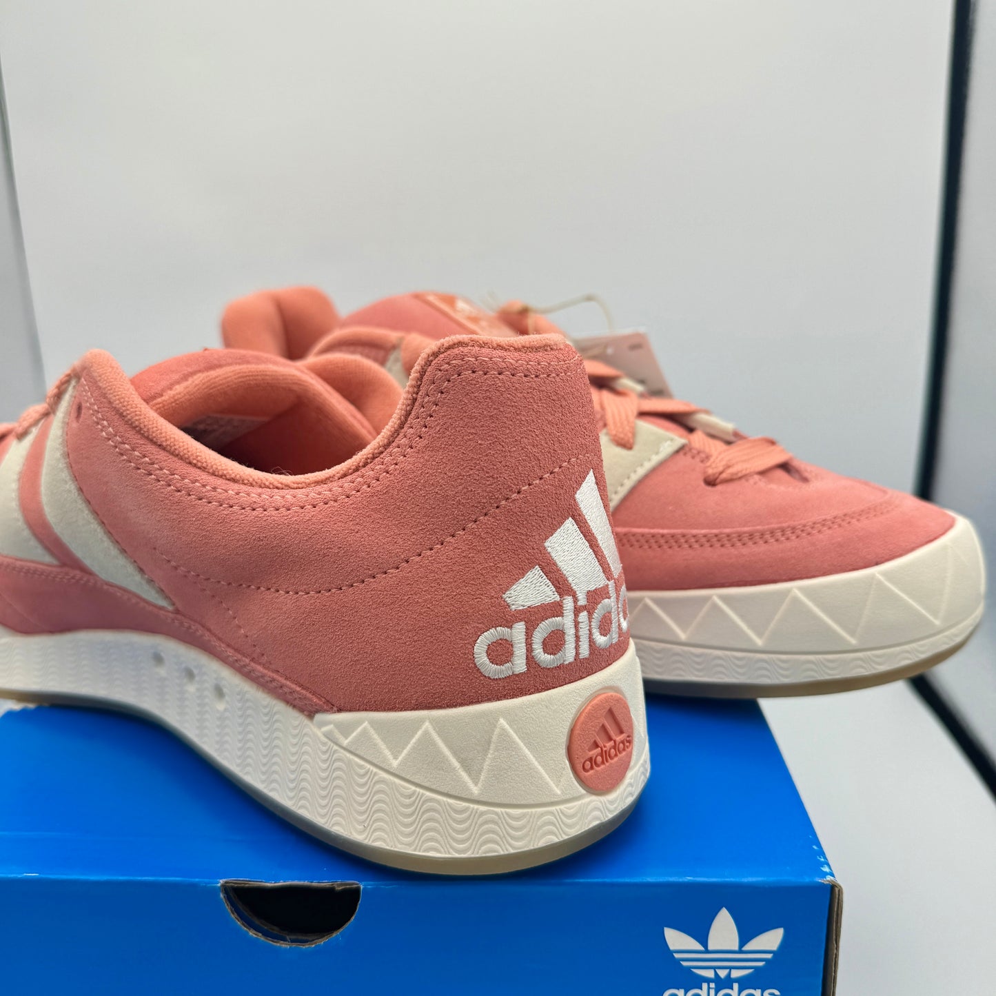 Adidas Originals Adimatic Sneakers Wonderclay Salmon Shoes Suede Leather