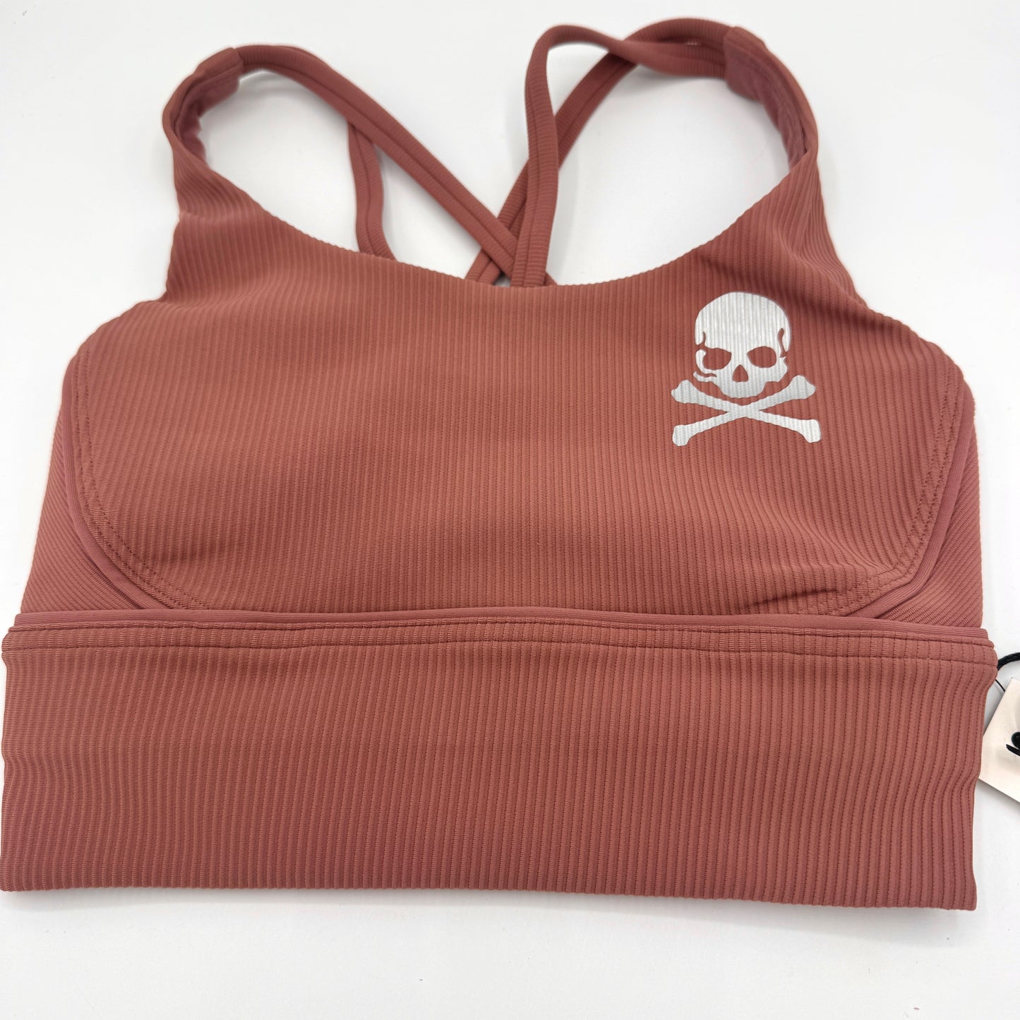 Lululemon Energy Bra in Ribbed Spiced Chai , Longline Soul Cycle Collab