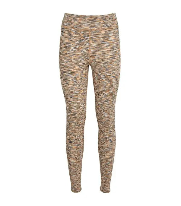 The Upside SET Nika Reversible Rory Bra and Leggings Textured Tiger