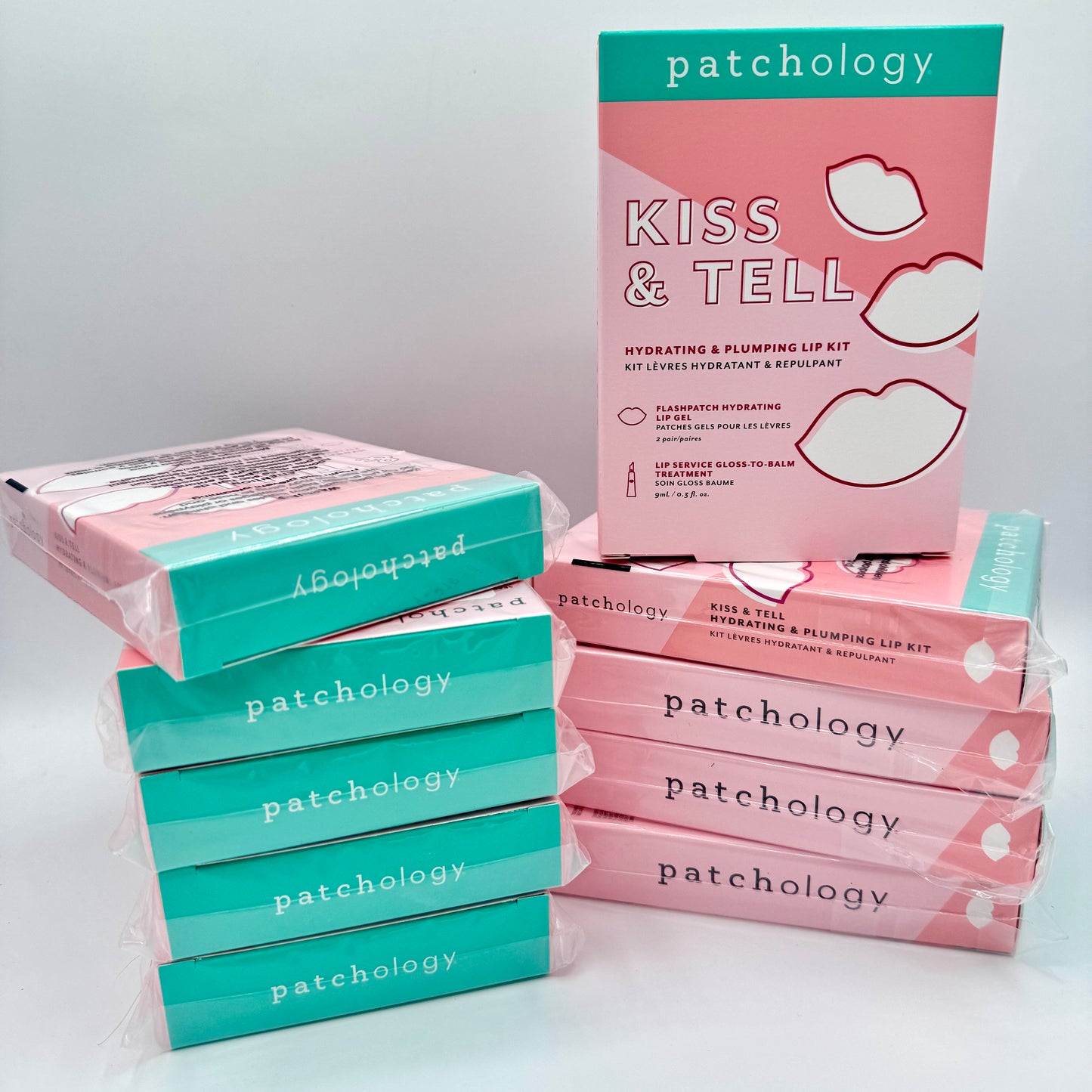 Patchology Kiss & Tell Hydrating and Plumping Lip Set — BUNDLE 10X