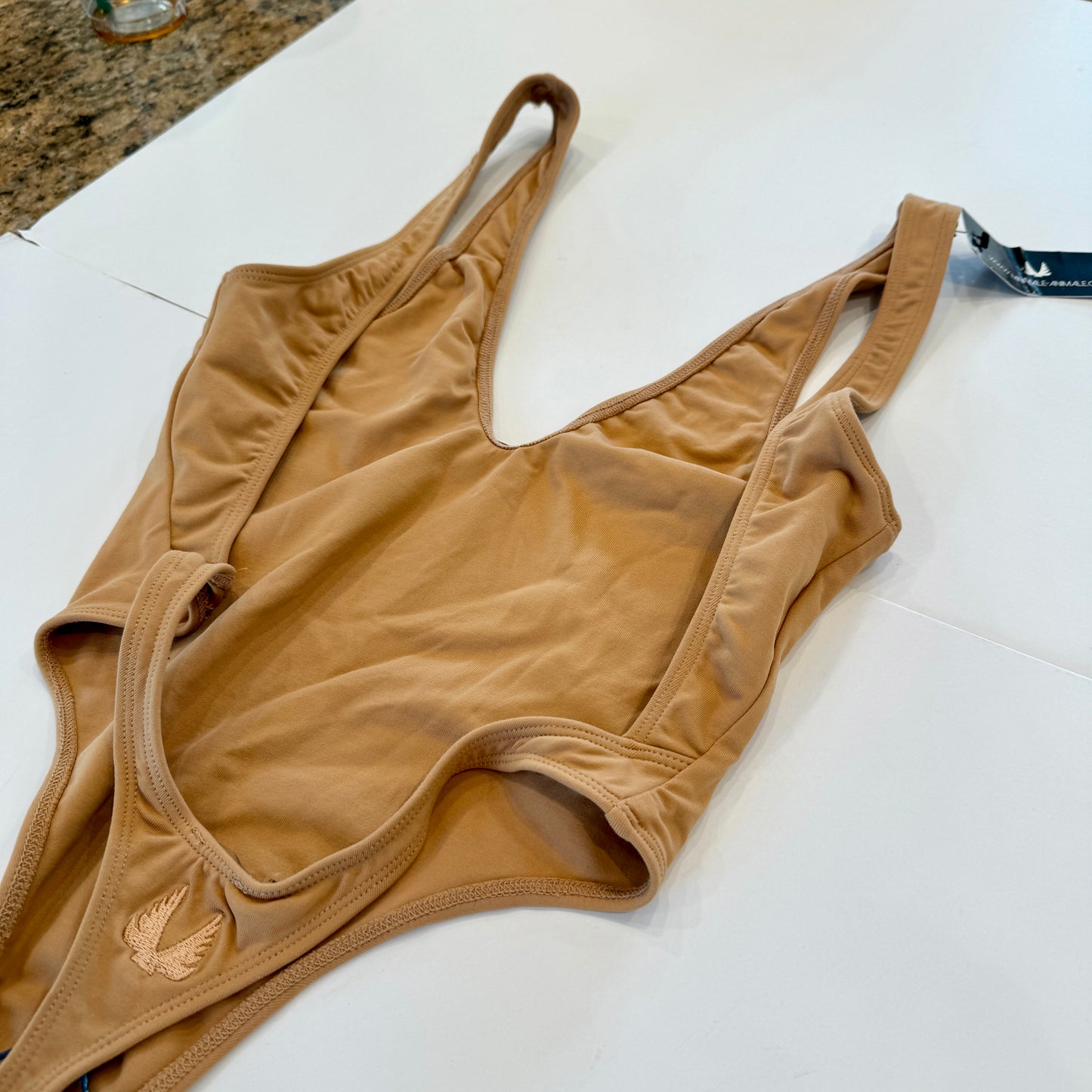 Minimale Animale Nude Thong Swim Suit One Piece Bathing suit skin tone