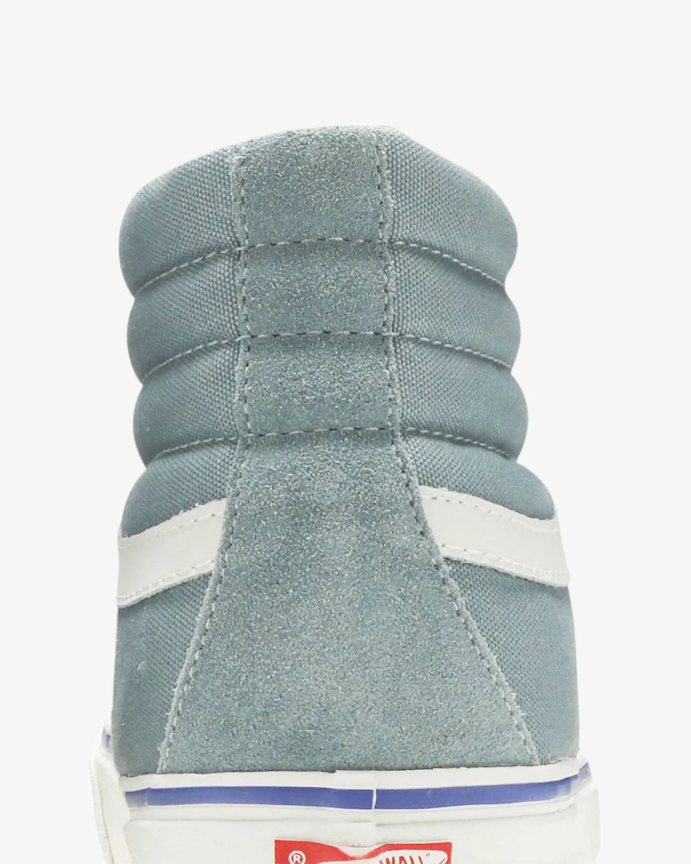 Vans OG Sk8 Hi LX Classic Skate Shoe in Lead Blue