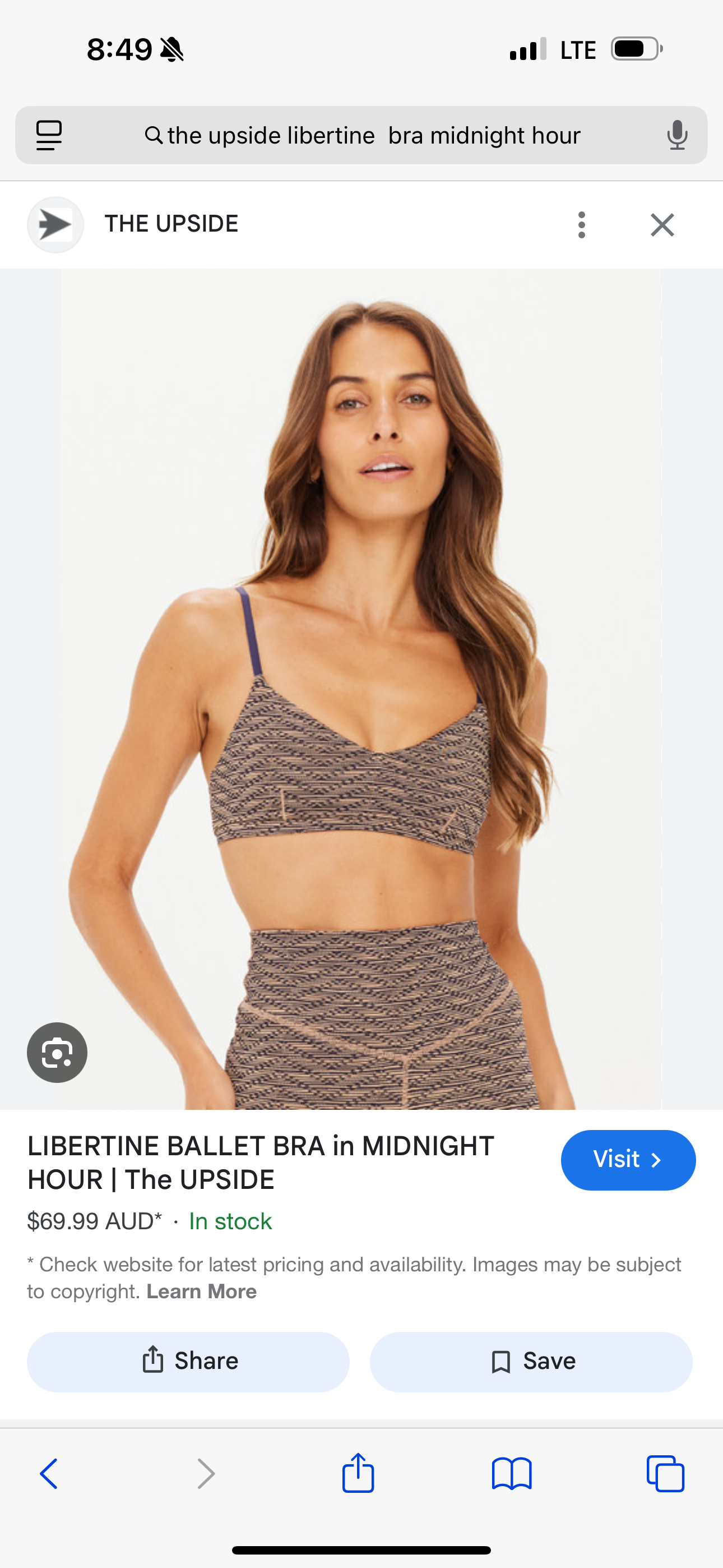 The Upside SET Libertine Florence Pants and Ballet Bra