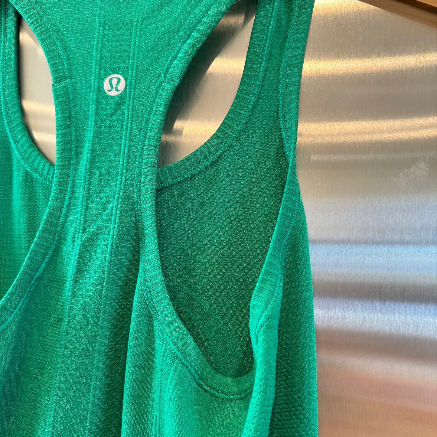 Lululemon Swiftly Tech Racerback Tank Top Green Kelly Emerald Lightweight Pre-Owned