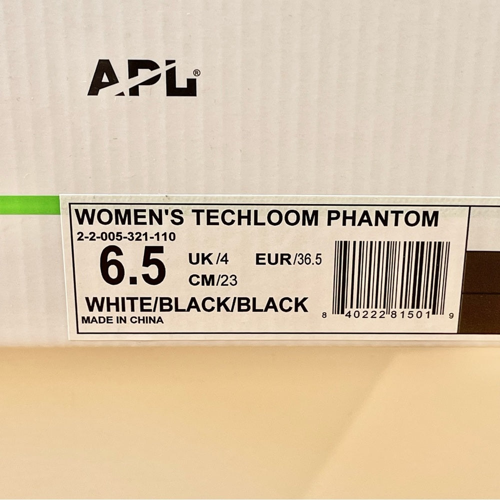 APL Phantom Running Shoes Athletic Propulsion Labs Sneakers White / black